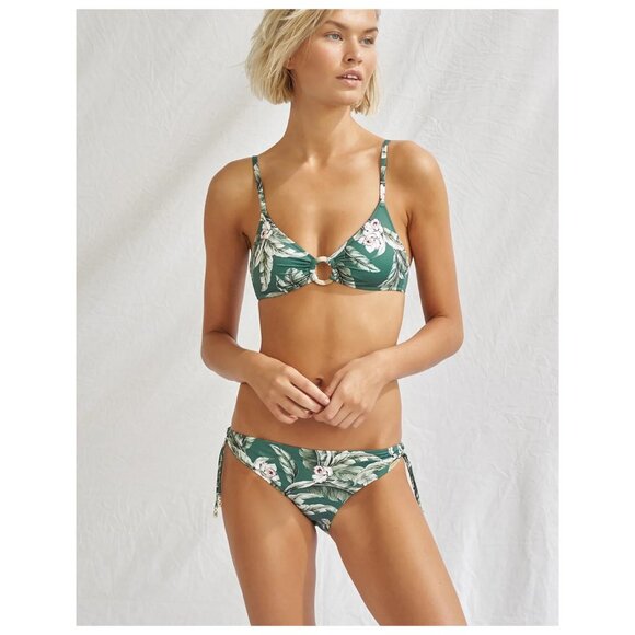 New Anthropologie Bikini Matching Set Beach Resort Swimwear Tropical Vacation - Picture 1 of 13